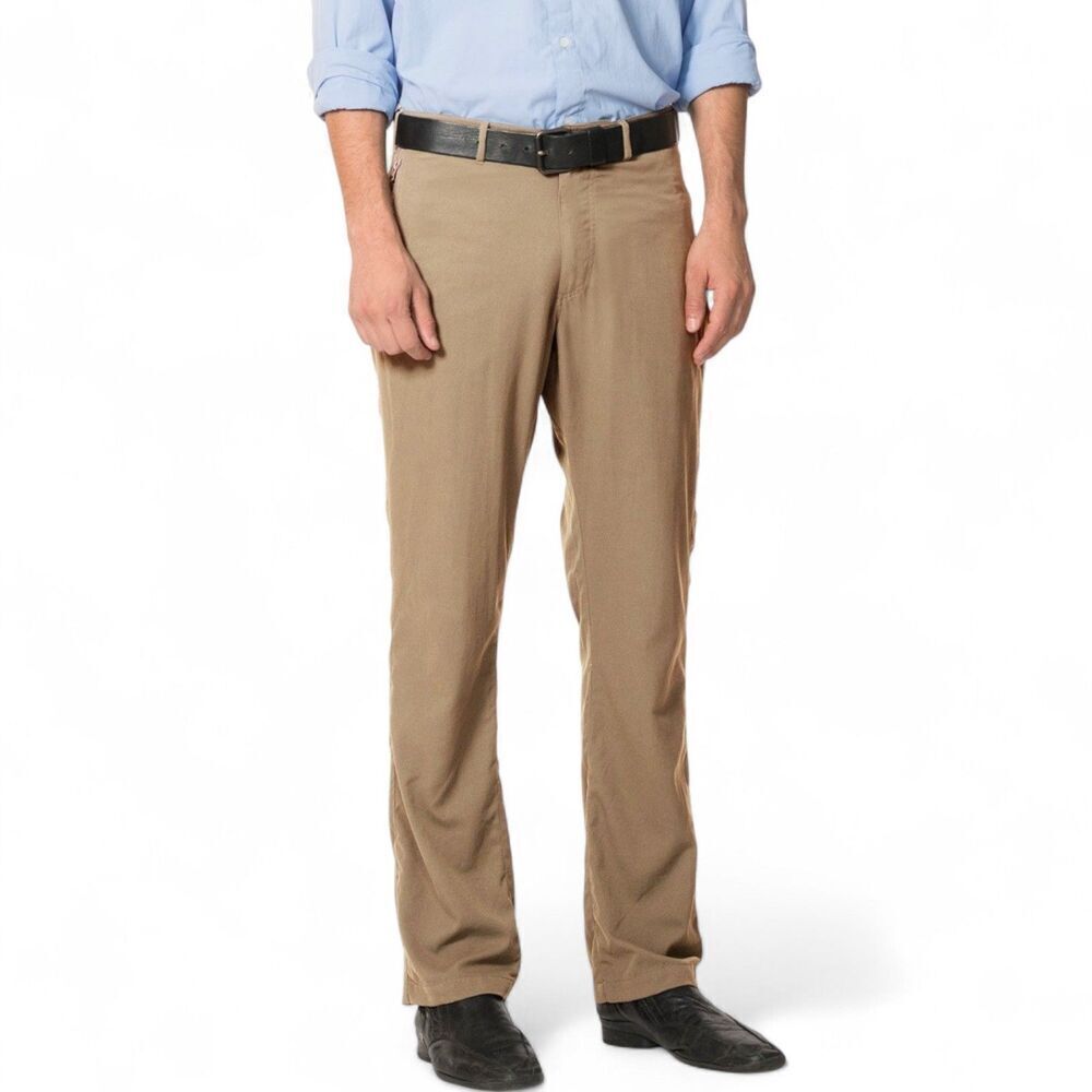 NWT Clothing Arts Men's Pick-Pocket Proof Business Traveler Pant Khaki 30x30